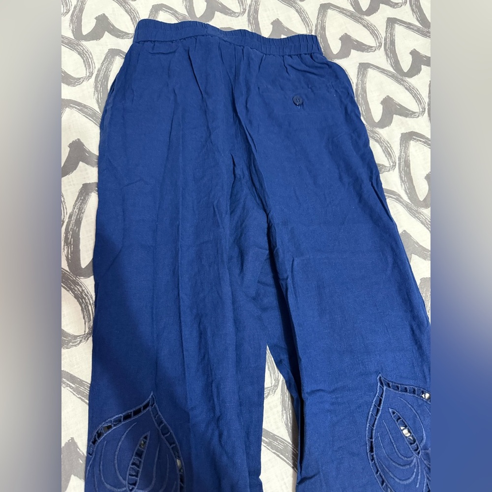 FARM Rio Blue Capris - Picture 6 of 7